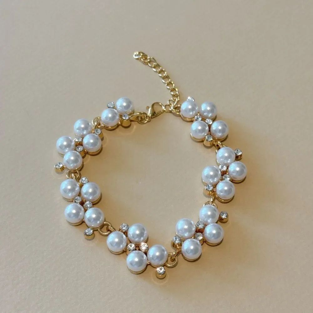 Vintage pearl bracelet A855 - Picture 2 of 4